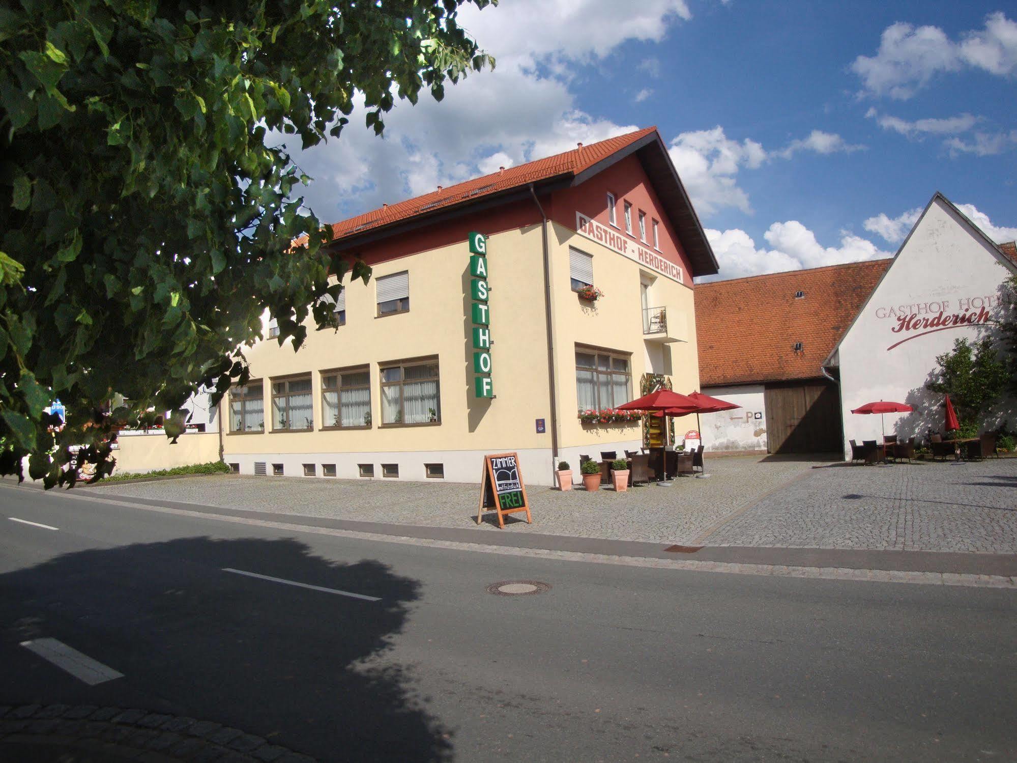 Hotel Gasthof Herderich Schlüsselfeld Kültér fotó